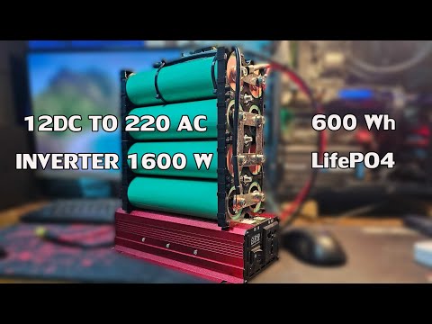 DIY 12DC to 220 AC 家庭用蓄電池やポータブル電源製作に | How to build The Safest DIY LifePO4 Battery